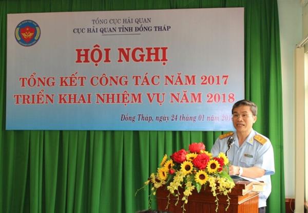 Hải quan Đồng Tháp cần xem chống buôn lậu là công tác trọng tâm