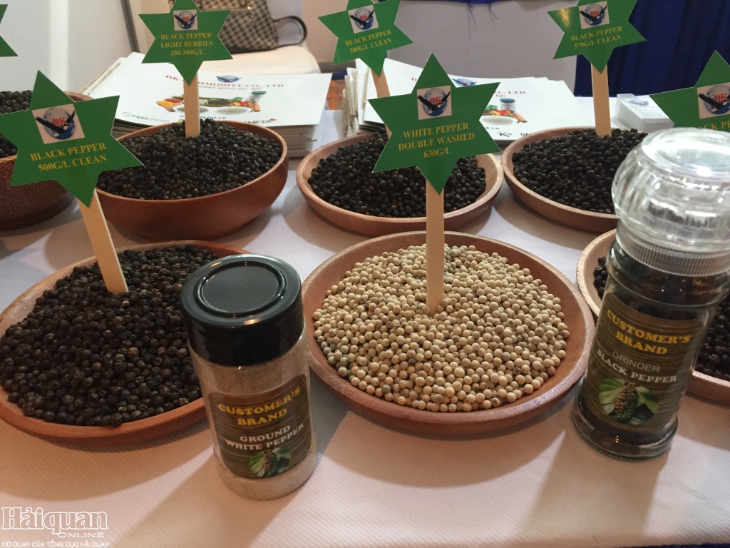 Giá xuất khẩu hạt tiêu tăng tới gần 51%, Việt Nam đang đẩy mạnh phát triển các sản phẩm hồ tiêu hữu cơ. Ảnh: N.H