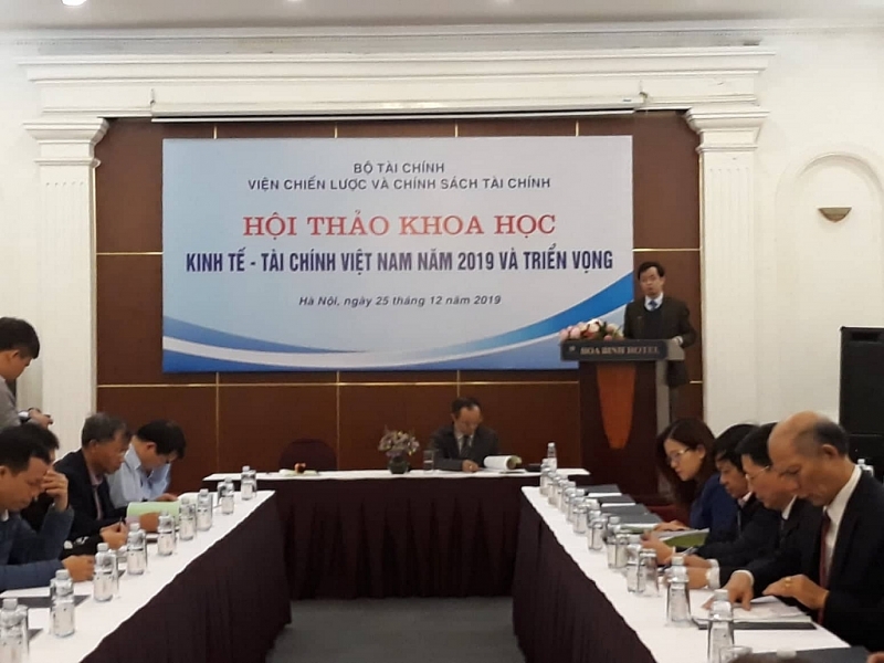 Hội thảo tăng trưởng Kinh tế tài chính Việt Nam năm 2019 và triển vọng” do Bộ Tài chính tổ chức sáng 25/12