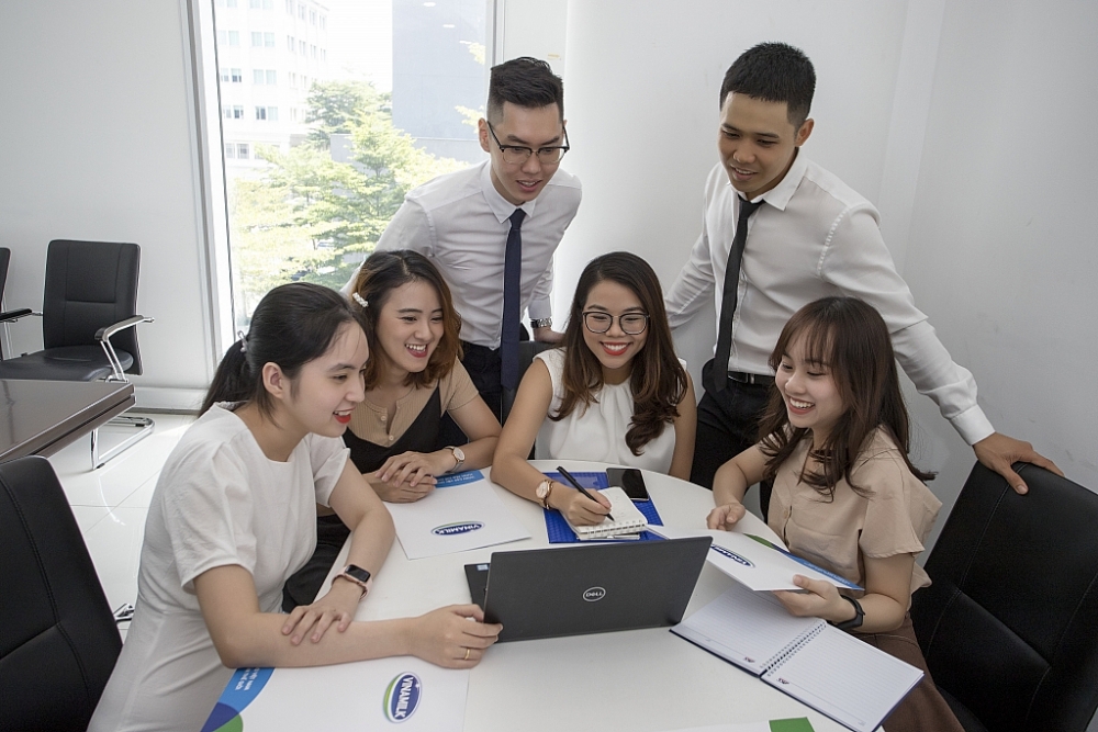 Vinamilk tìm kiếm tài năng cơ hội cho nhiều bạn trẻ được đào tạo, trải nghiệm thực tế công việc.