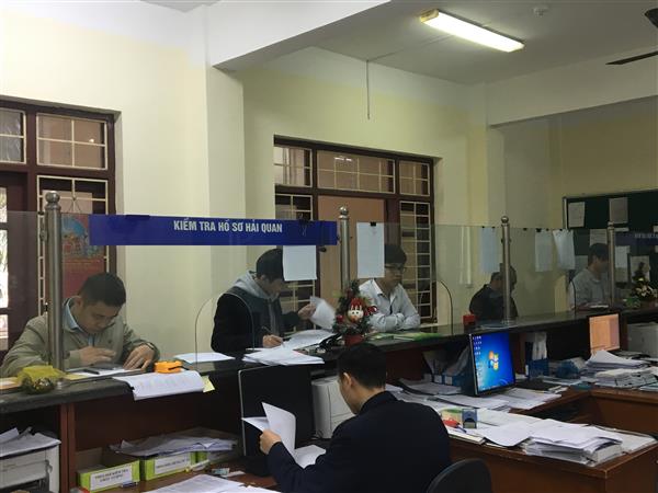 Hoạt động nghiệp vụ tại Chi cục Hải quan Bắc Ninh, Cục Hải quan Bắc Ninh. 