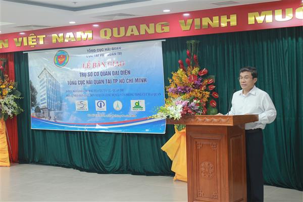 Bàn giao trụ sở Cơ quan đại diện Tổng cục Hải quan tại TP.HCM