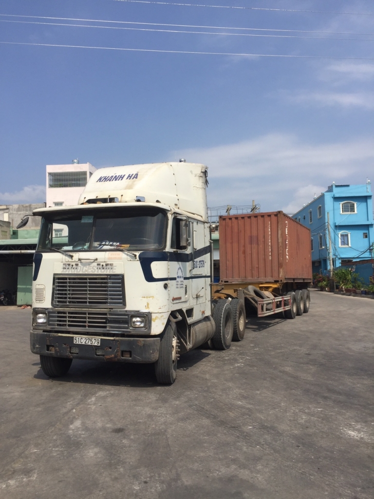 Vận tải đường bộ mọi lúc mọi nơi của công ty vận tải Khánh Hà