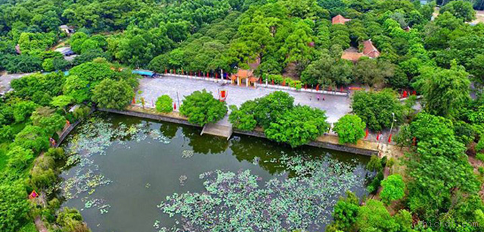 Cảnh di tích ở Hài Dương