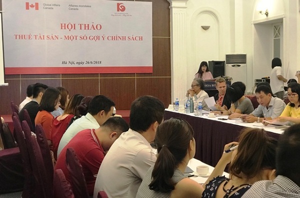 Hình ảnh hội thảo bàn về thuế tài sản