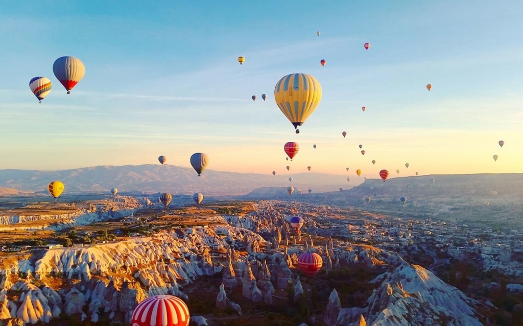 Du lịch Thổ Nhĩ Kỳ không nên bỏ qua du ngoạn bằng kinh khí cầu